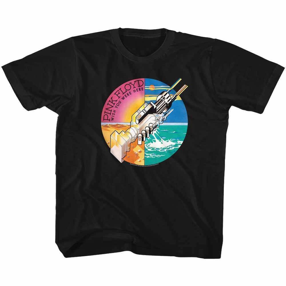 Floyd Wish You Were Here Hands Black Toddler T Shirt